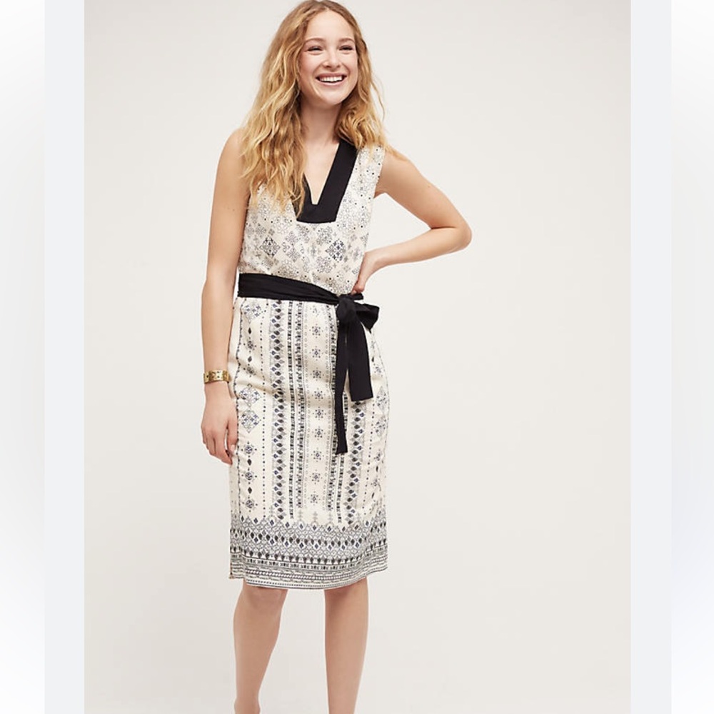 Anthropologie sheath dress